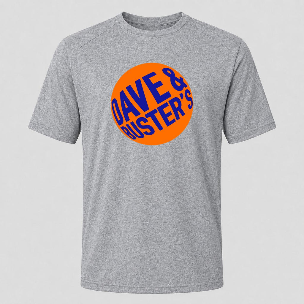 Men's Dave & Buster's Performance T-Shirt - Gray