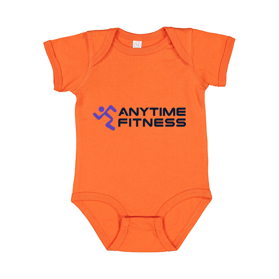 Anytime Fitness Baby Romper Onesie - Orange