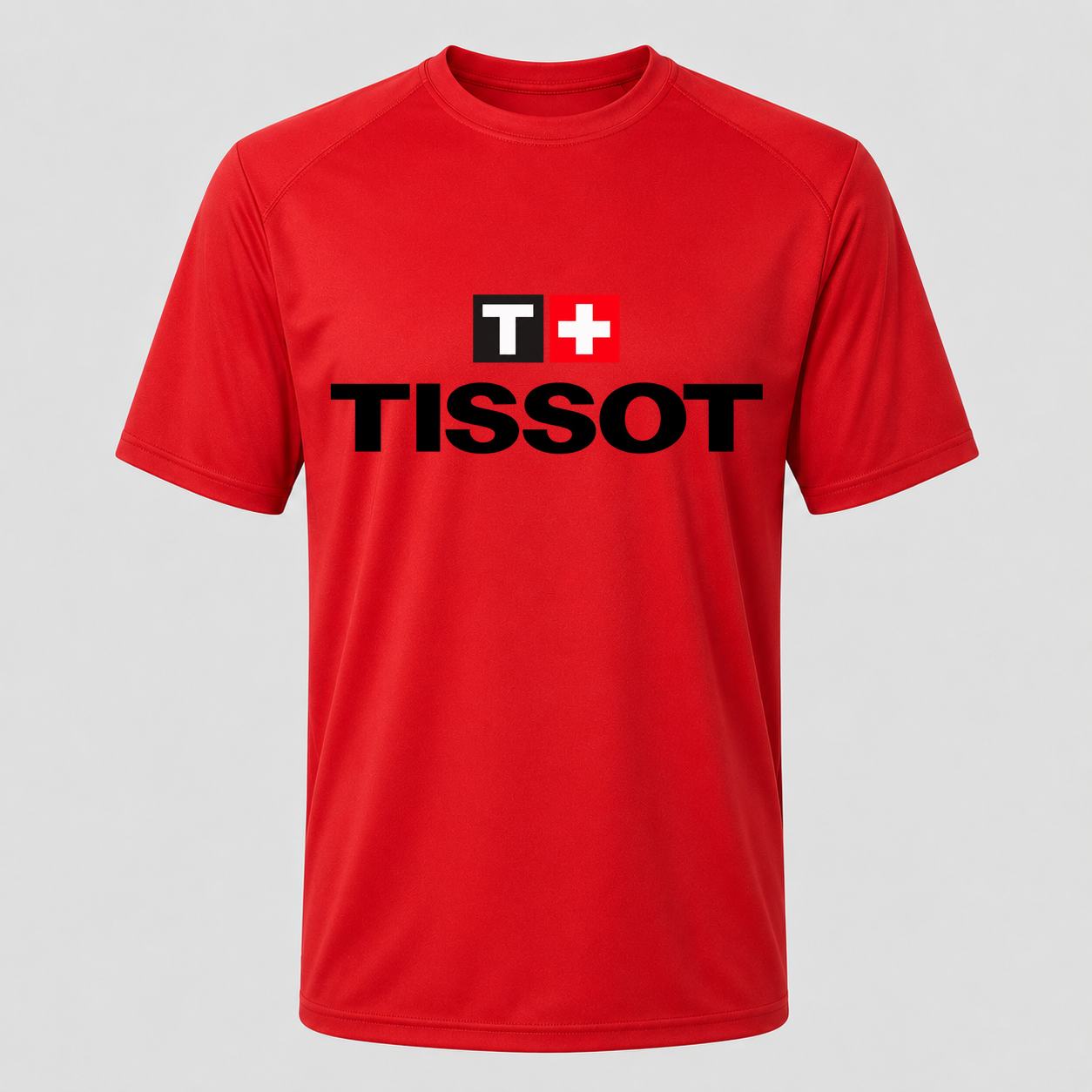 Men's Tissot Performance T-Shirt - Red