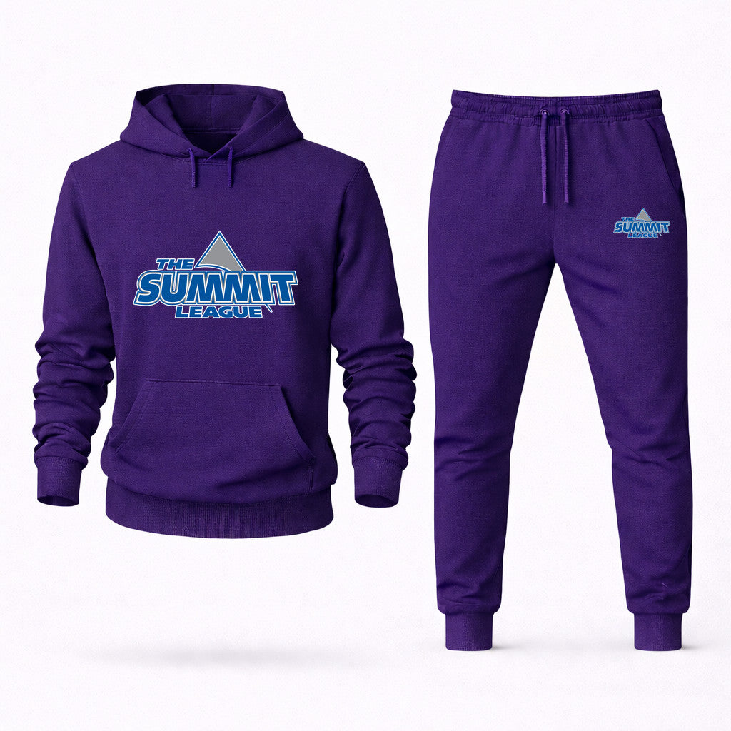 The Summit League Hoodie and Joggers Set - Purple