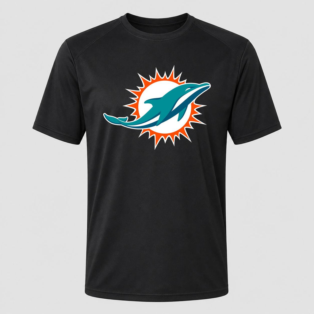 Men's Miami Dolphins Performance T-Shirt - Black