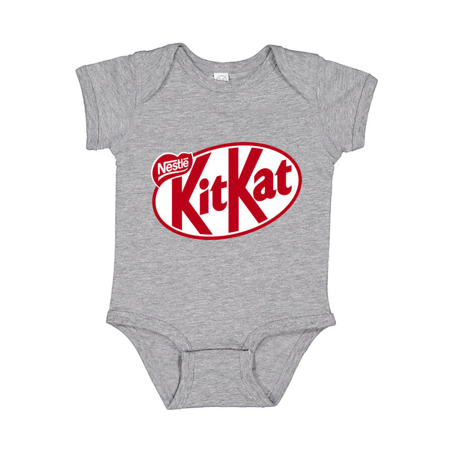 Kit Kat Baby Romper Onesie - Gray