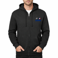 Men's Ligier Automobiles Zipper Hoodie - Black