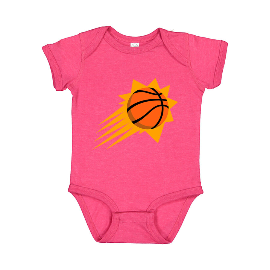 Phoenix Suns Baby Romper Onesie - Pink
