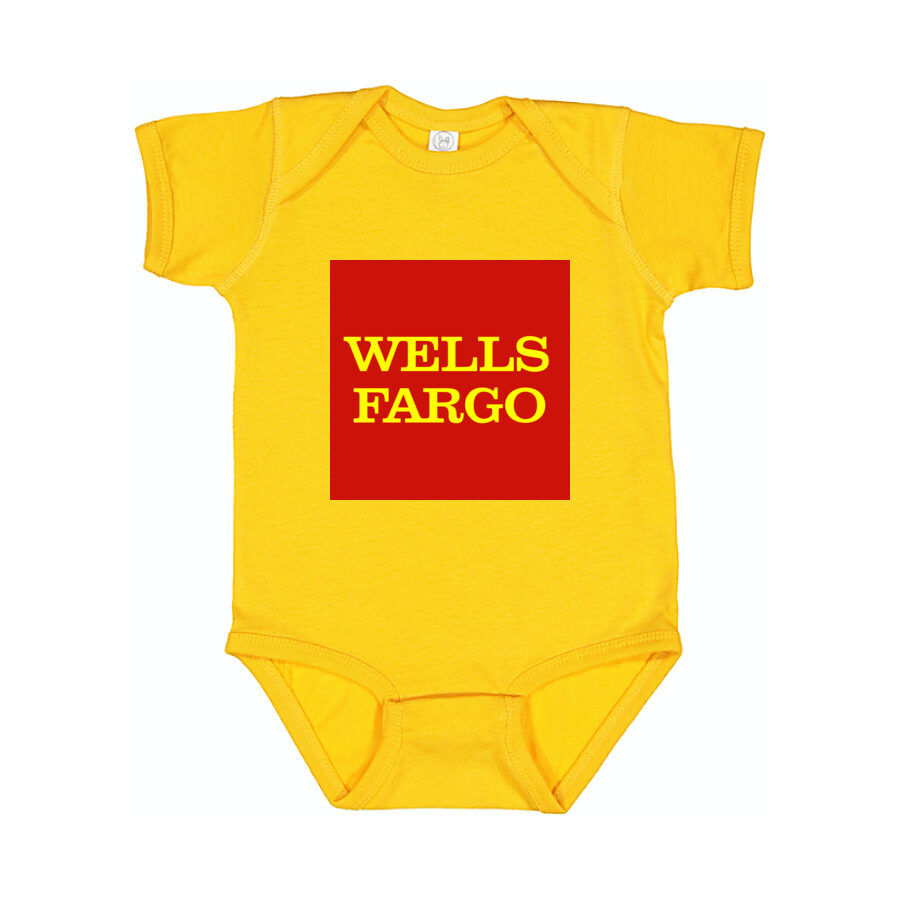 Wells Fargo Baby Romper Onesie - Yellow