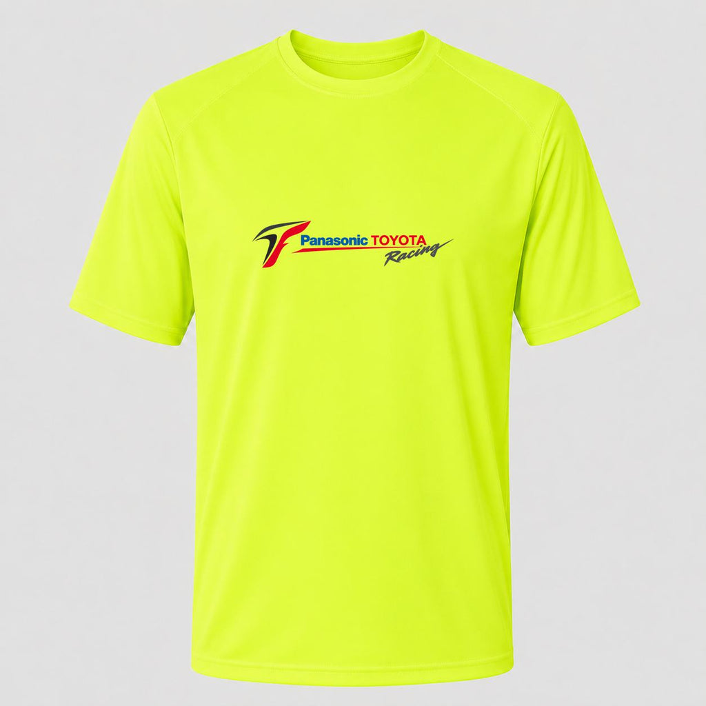 Men's Panasonic Toyota Racing Performance T-Shirt - Safety Green