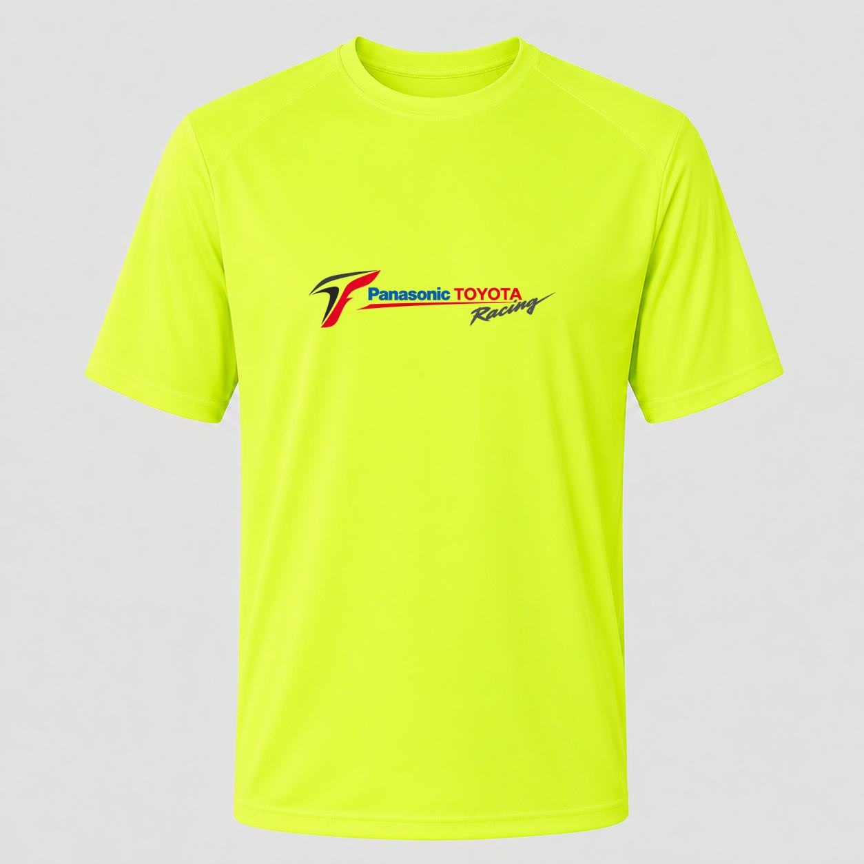 Men's Panasonic Toyota Racing Performance T-Shirt - Safety Green