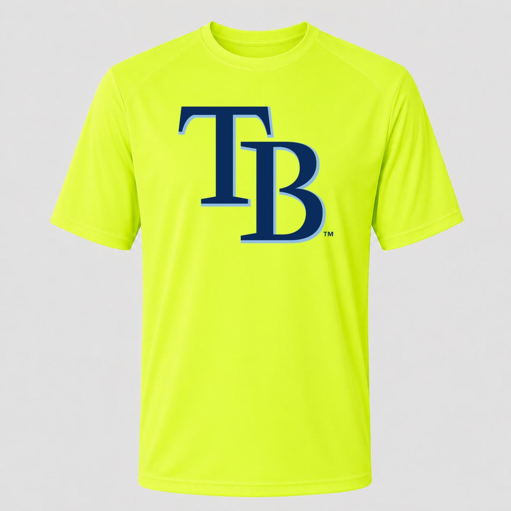 Men's Tampa Bay Rays Performance T-Shirt - Safety Green