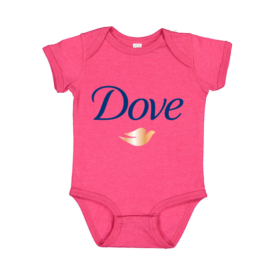Dove Baby Romper Onesie - Pink