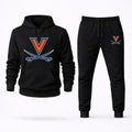 Virginia Cavaliers Hoodie and Joggers Set - Black