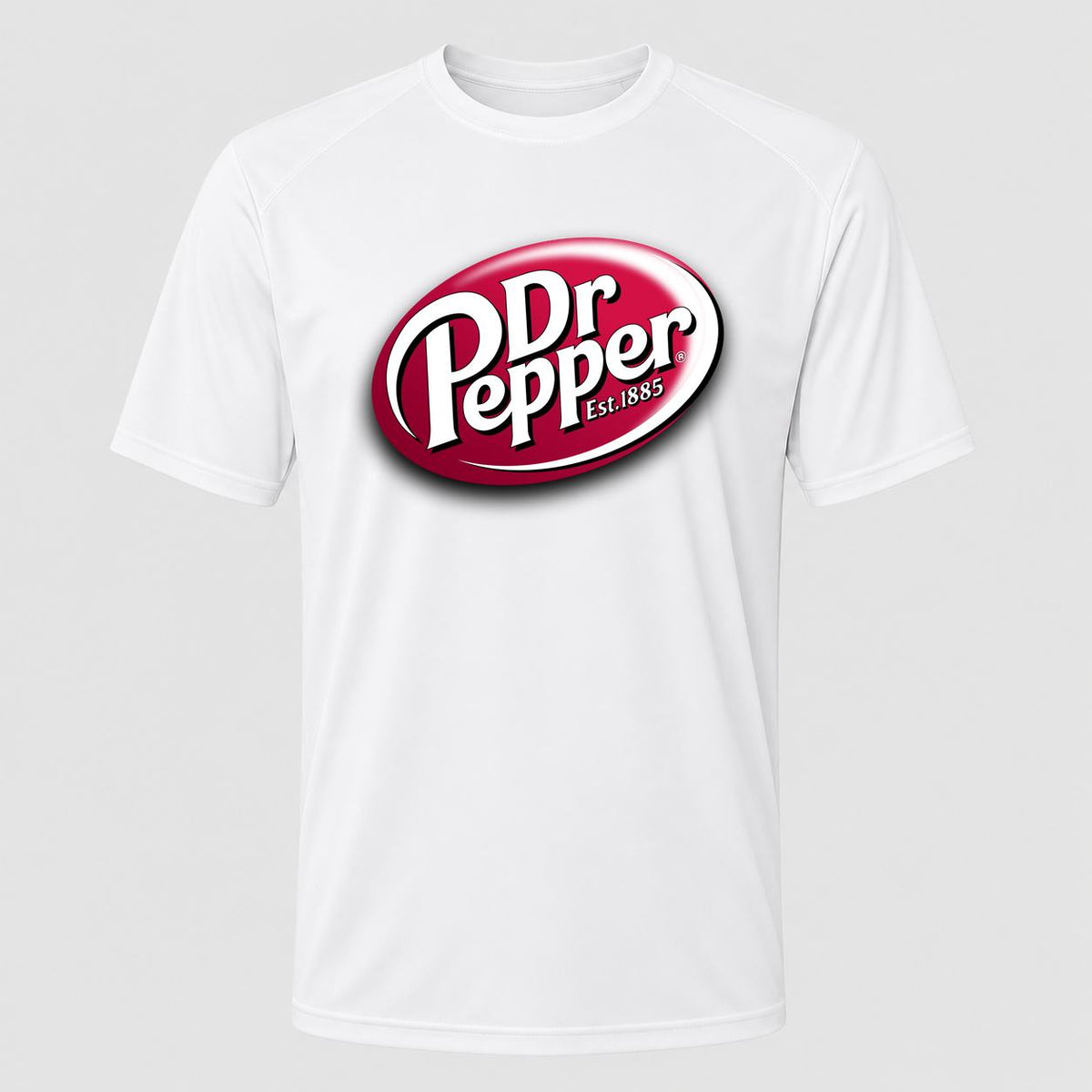 Men's Dr Pepper Performance T-Shirt - White