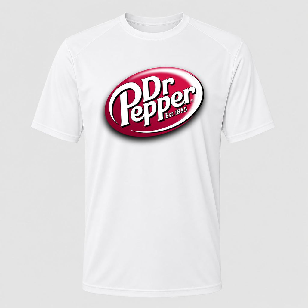 Men's Dr Pepper Performance T-Shirt - White