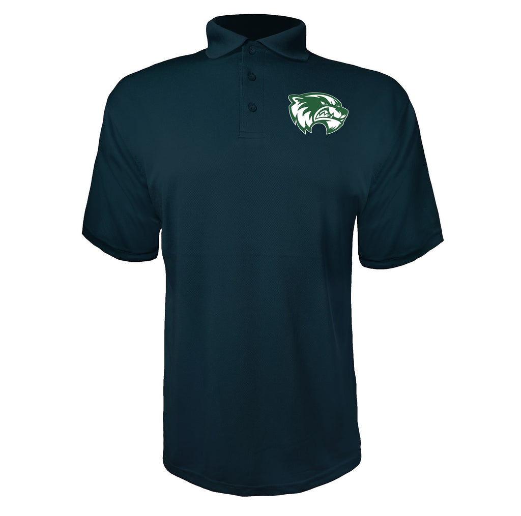 Utah Valley Wolverines Navy polyester polo