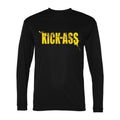 Men's Kick-Ass Polyester Long Sleeve T-Shirt - Black