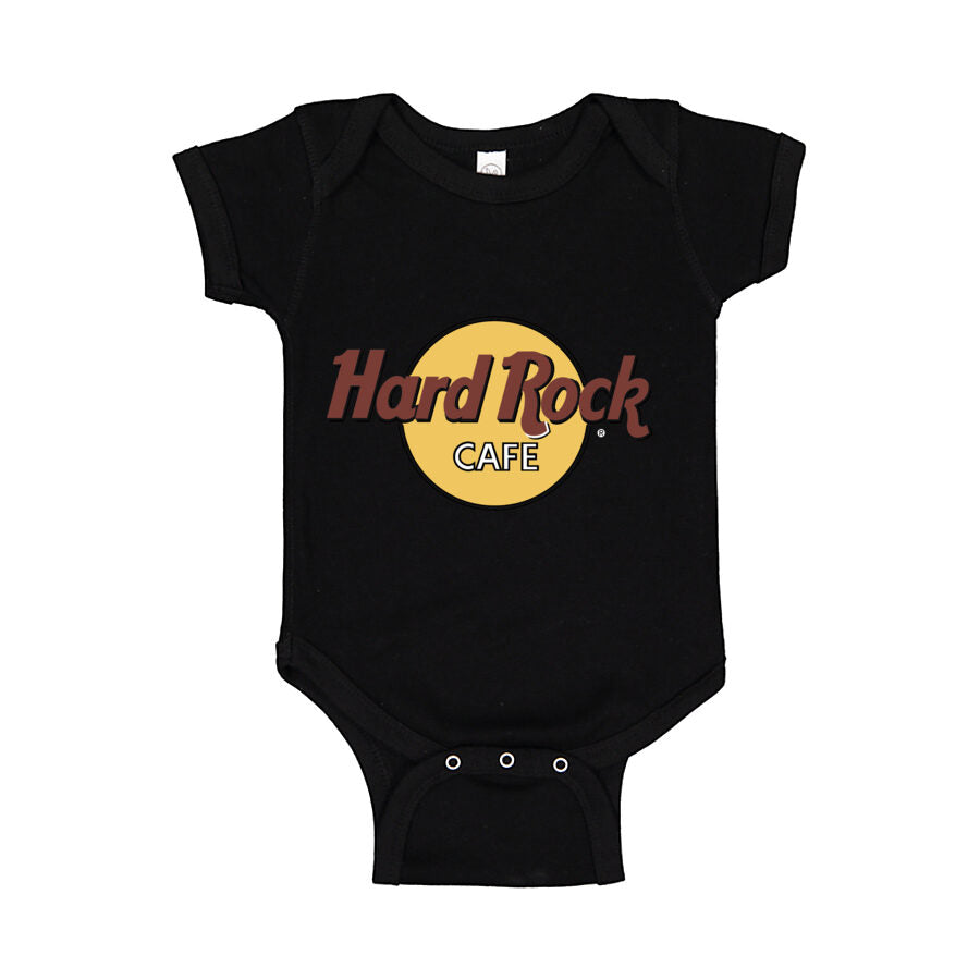 Hard Rock Cafe Baby Romper Onesie - Black