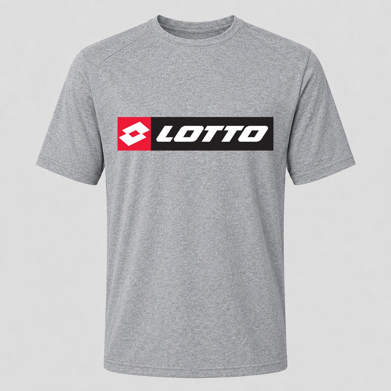 Men's Lotto Performance T-Shirt - Gray