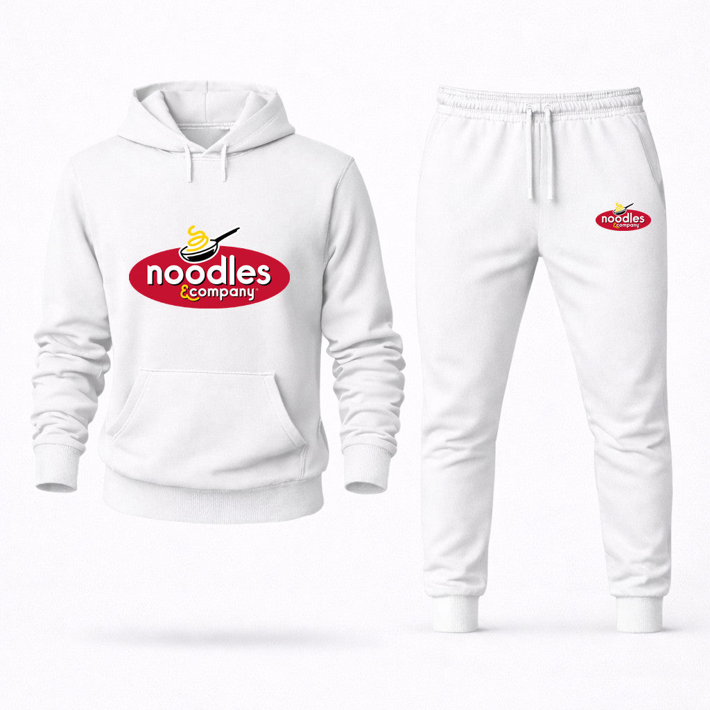 Noodles & Company Hoodie and Joggers Set - White