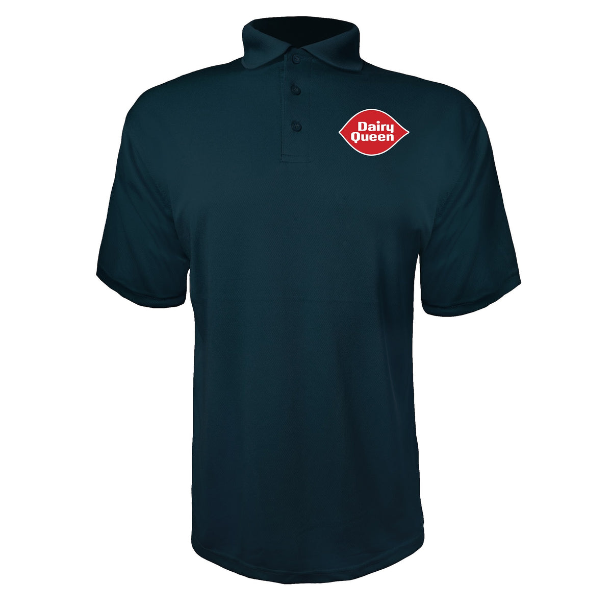 Dairy Queen men's polyester polo in Navy