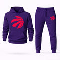 Toronto Raptors Hoodie and Joggers Set - Purple