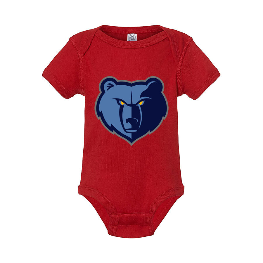 Memphis Grizzlies Baby Romper Onesie - Red