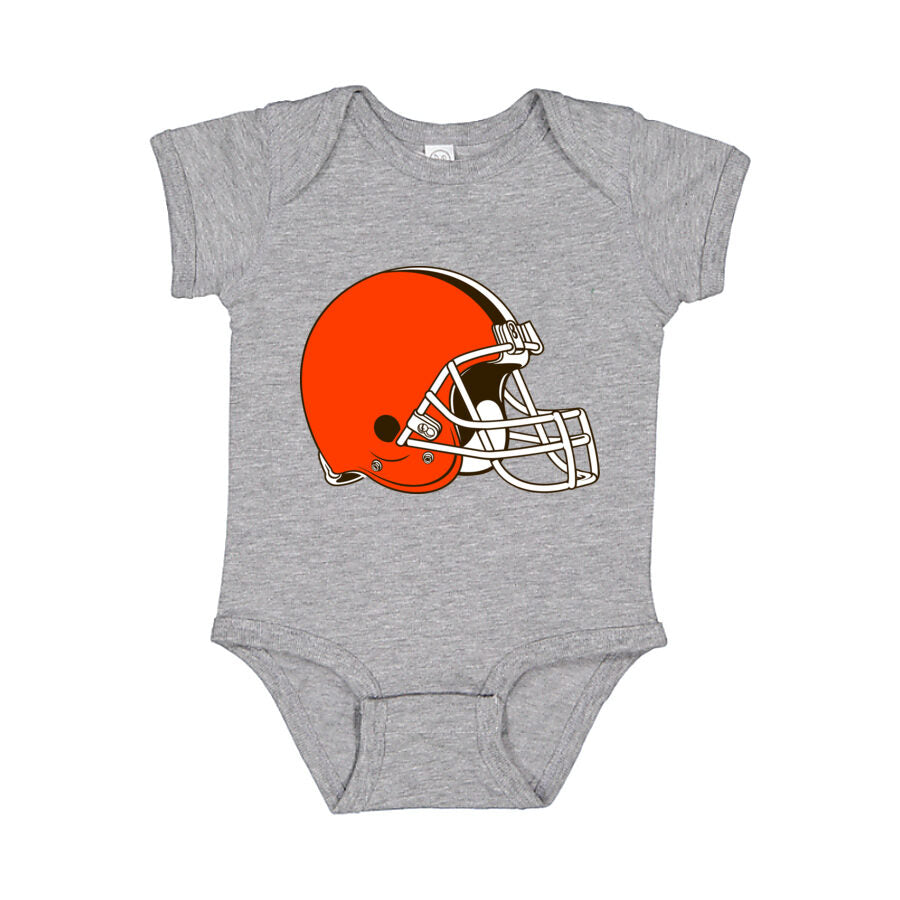 Cleveland Browns Baby Romper Onesie - Gray