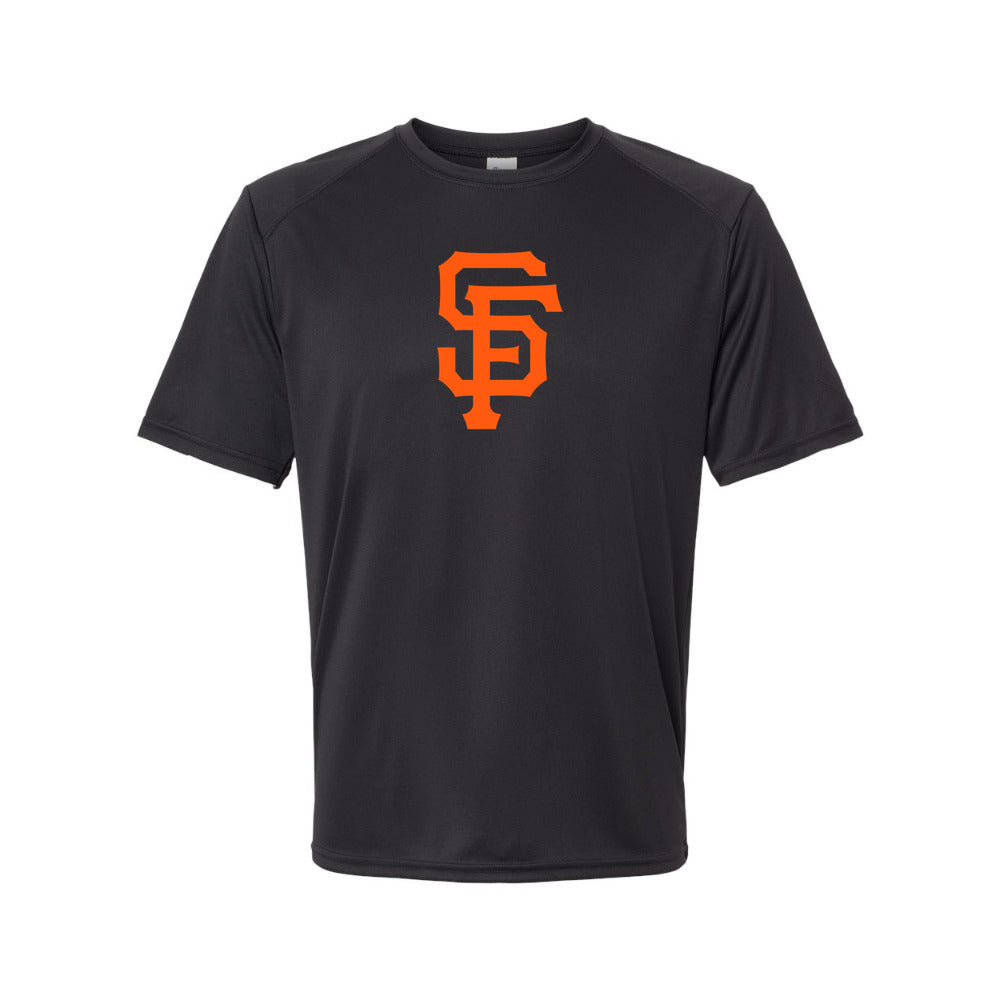 San Francisco Giants Polyester T-Shirt - Black