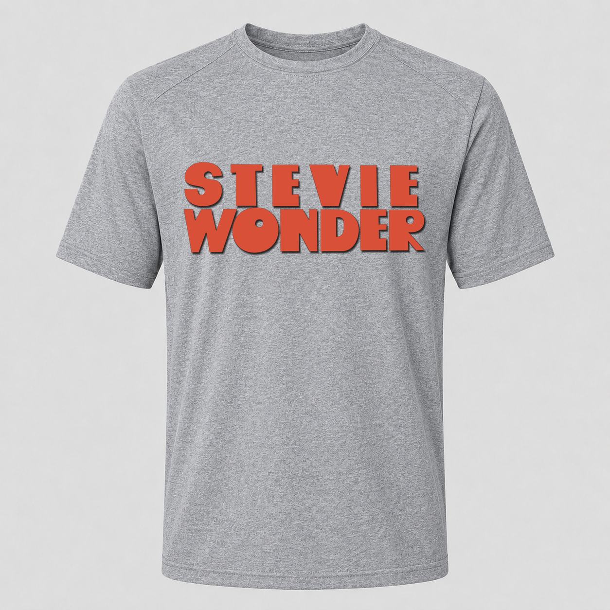 Men's Stevie Wonder Performance T-Shirt - Gray