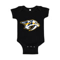 Nashville Predators Baby Romper Onesie - Black