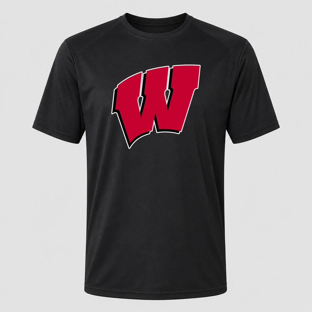 Men's Wisconsin Badgers Performance T-Shirt - Black
