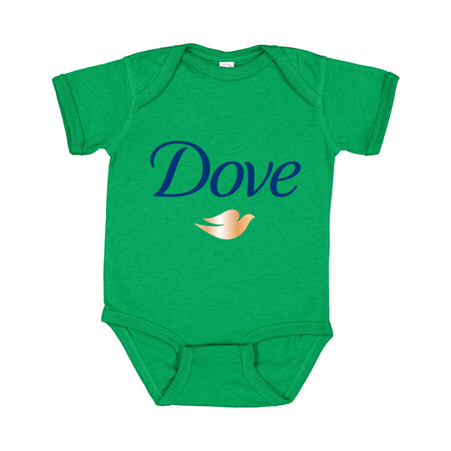 Dove Baby Romper Onesie - Green