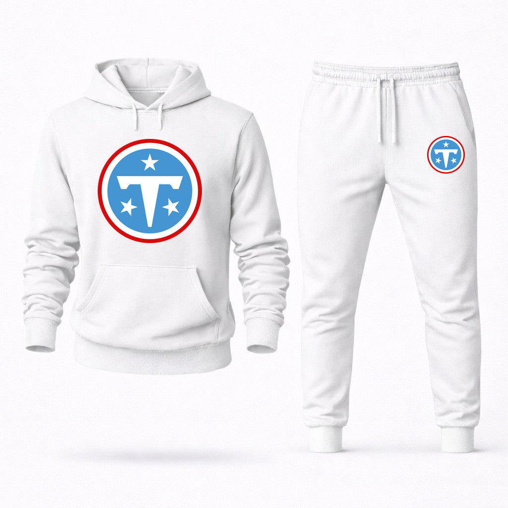 Tennessee Titans Hoodie and Joggers Set - White