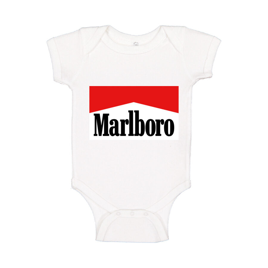 Marlboro Baby Romper Onesie - White