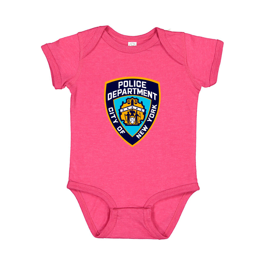 NYPD Baby Romper Onesie - Pink