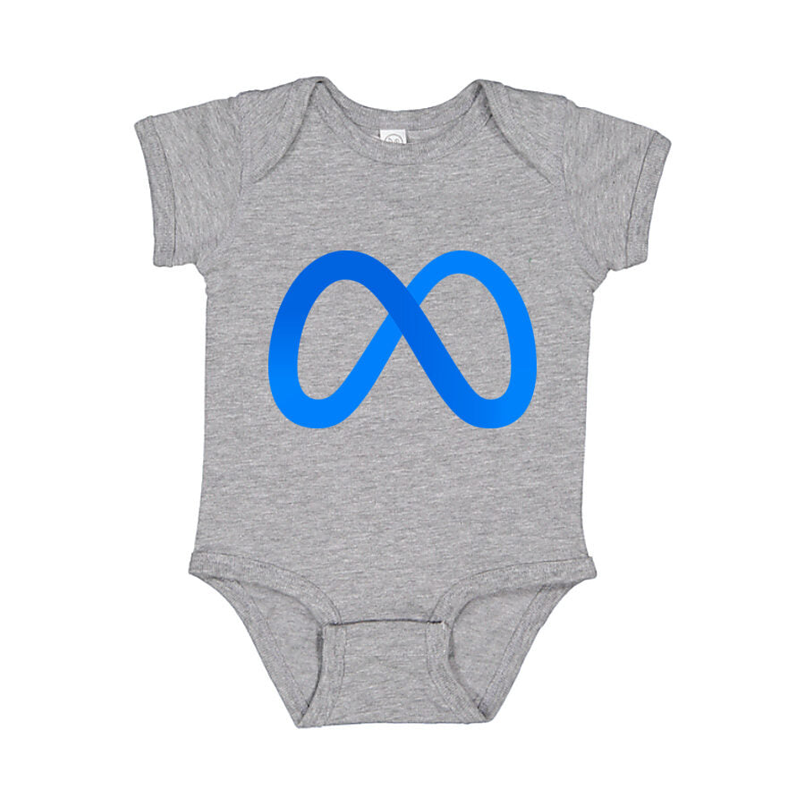 Meta Baby Romper Onesie - Gray