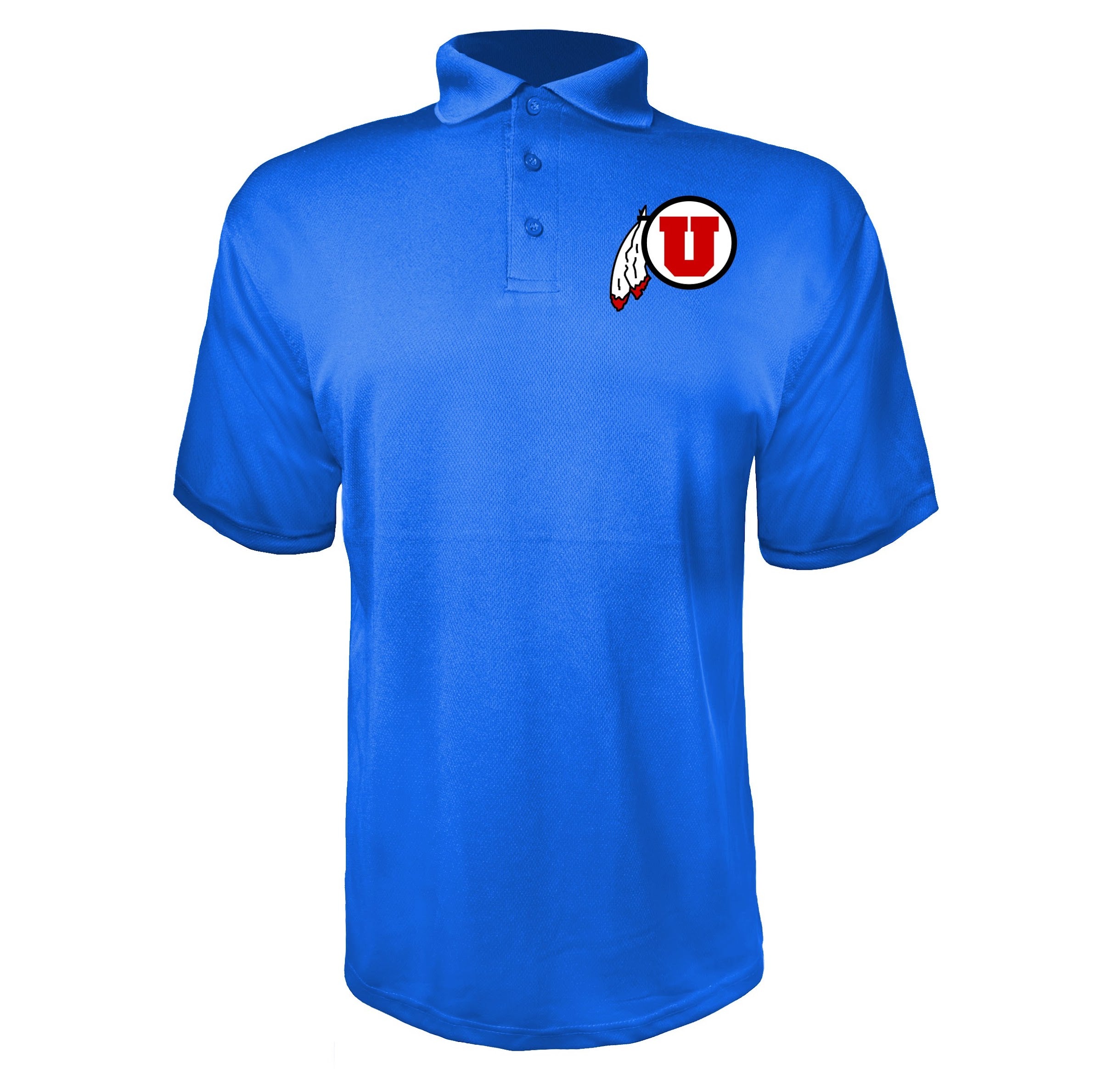 Utah Utes Blue polyester polo