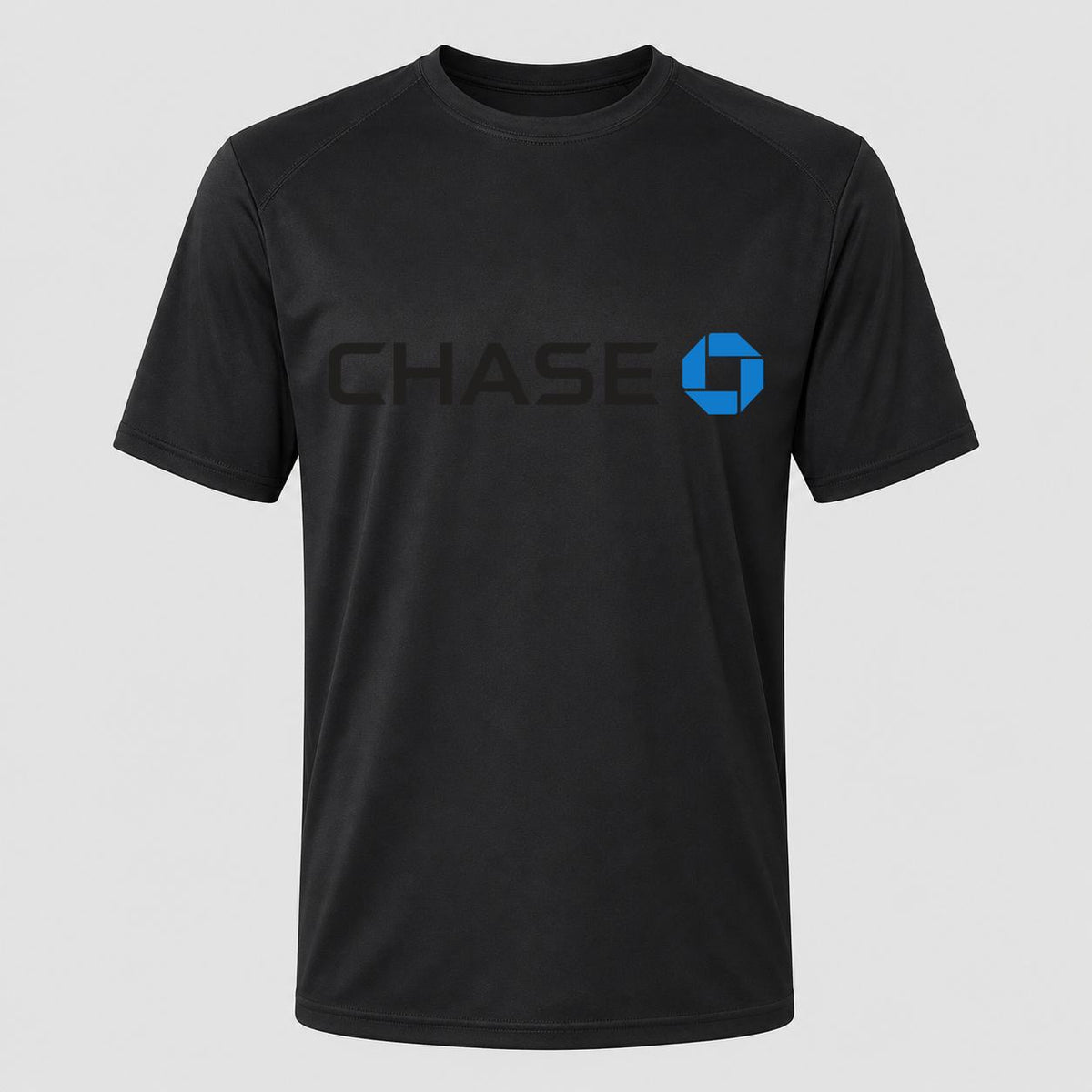 Men's Chase Black Performance T-Shirt - Black