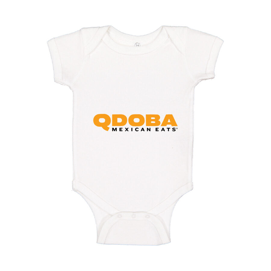 QDOBA Baby Romper Onesie - White
