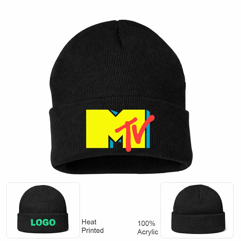 MTV Yellow Beanie Hat