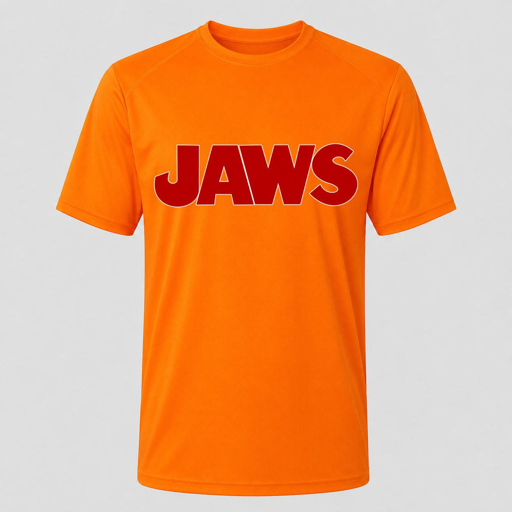 Men's Jaws Performance T-Shirt - Orange