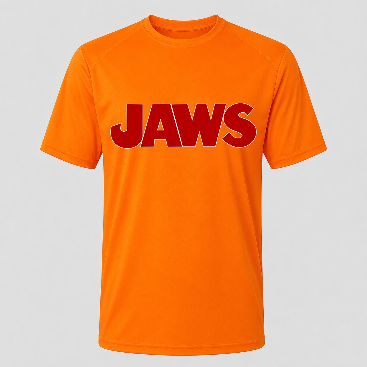 Men's Jaws Performance T-Shirt - Orange