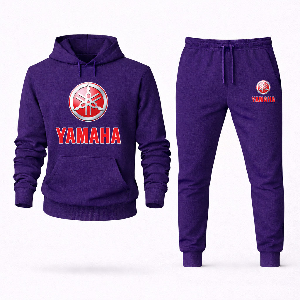 Yamaha Hoodie and Joggers Set - Purple