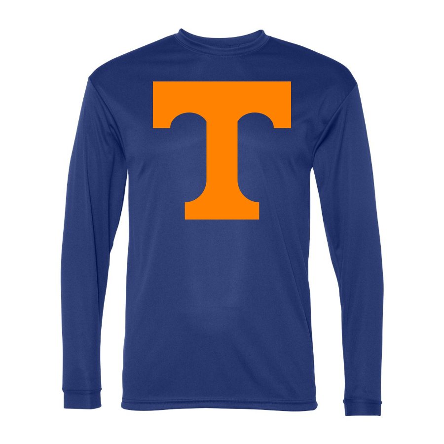 Men's Tennessee Volunteers Polyester Long Sleeve T-Shirt - Royal Blue