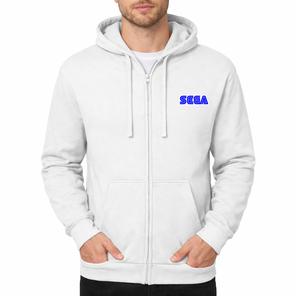 SEGA Zipper Hoodie - White
