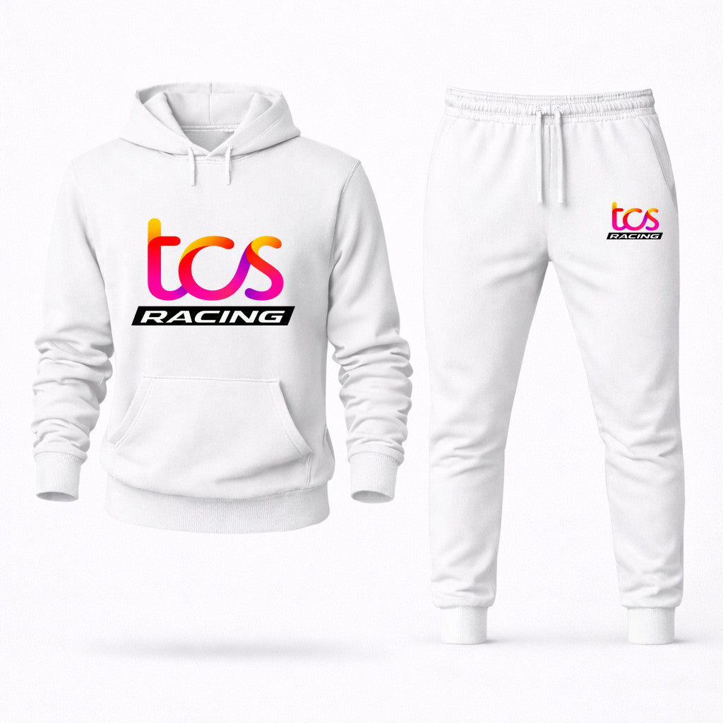 TCS Racing Hoodie and Joggers Set - White