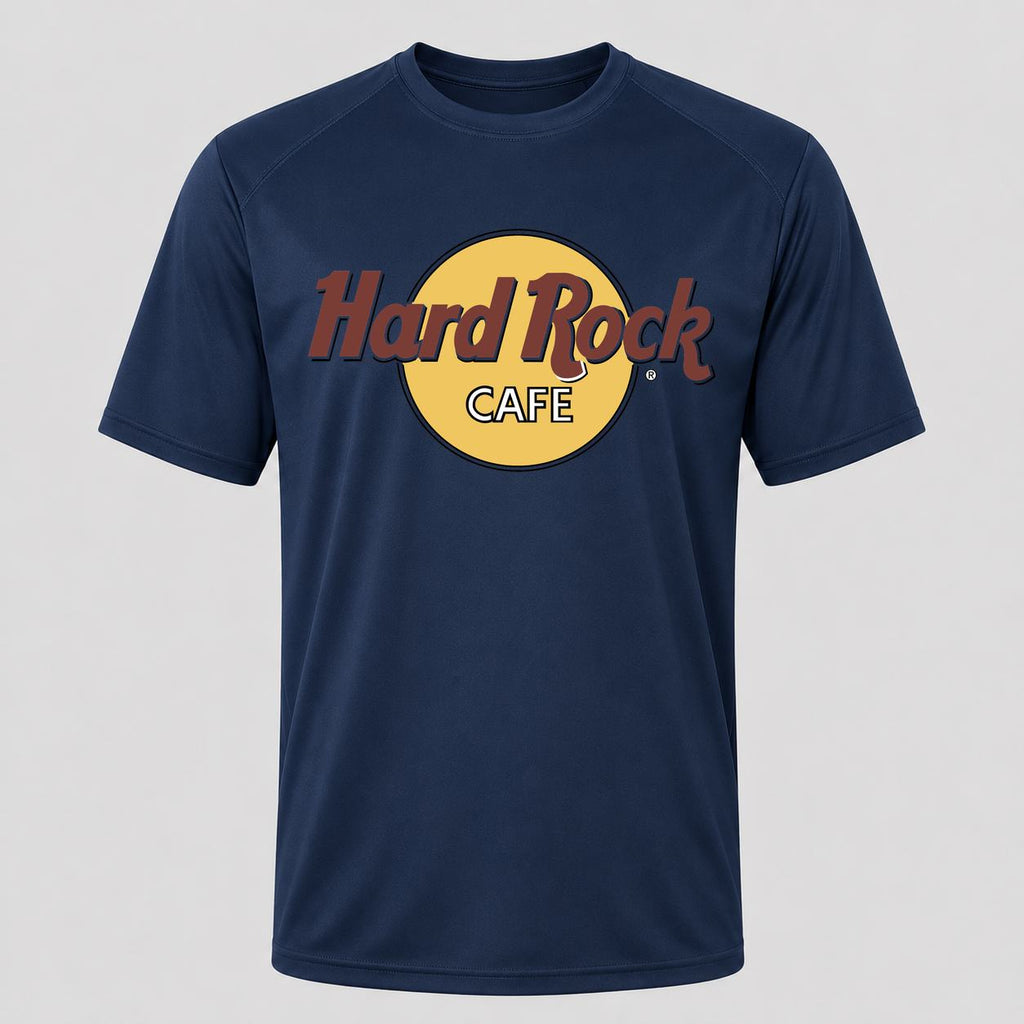 Men's Hard Rock Cafe Performance T-Shirt - Navy