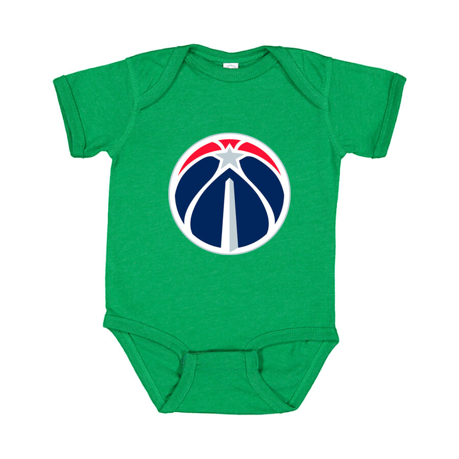 Washington Wizards Baby Romper Onesie - Green