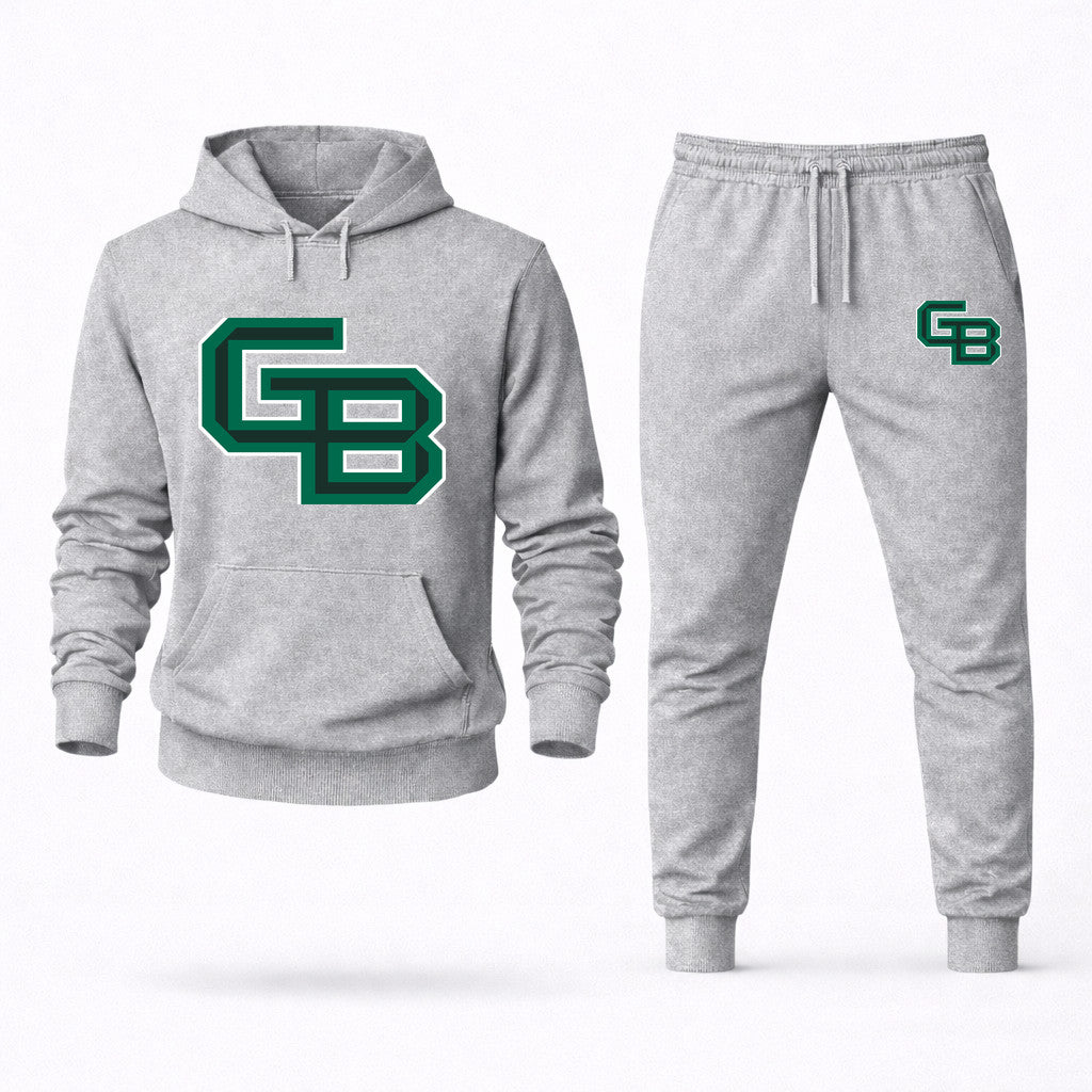 Wisconsin Green Bay Phoenix Hoodie and Joggers Set - Grey