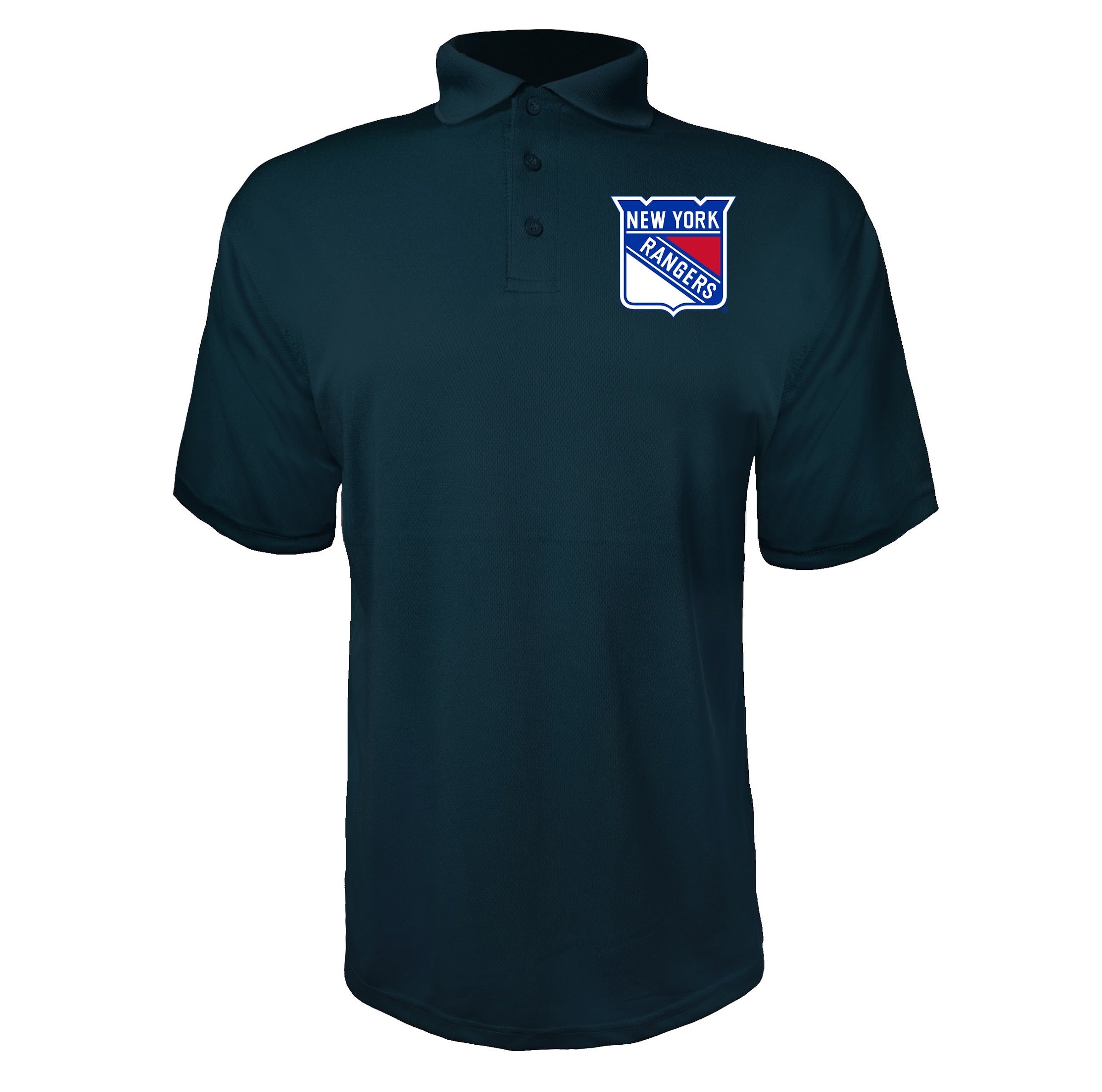 New York Rangers Navy polyester polo
