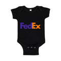 FedEx Baby Romper Onesie - Black
