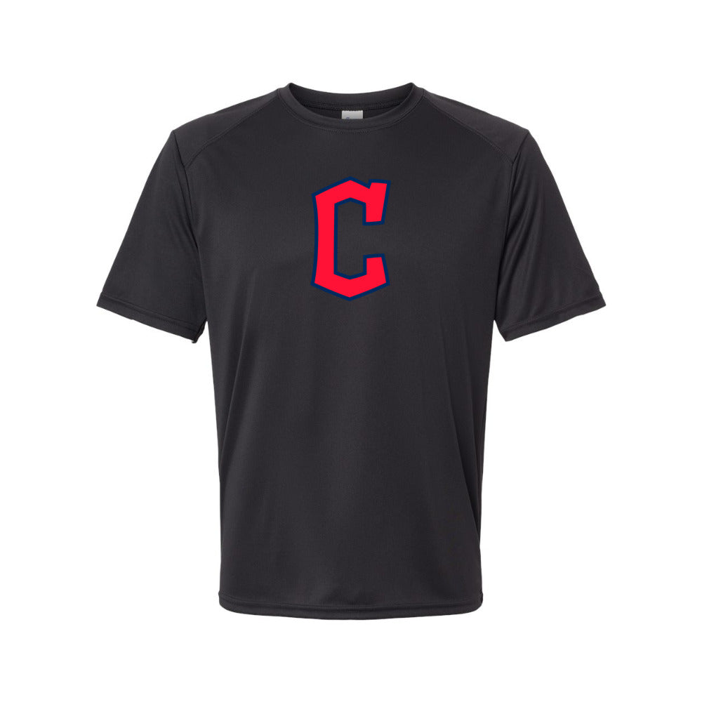 Cleveland Guardians Polyester T-Shirt - Black